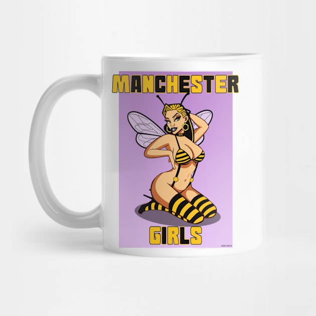 Manchester girls, Manchester bee, Manchester honey by jimmy-digital